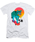 Retrowave Coyote Active Friend Retro Girl Family Aaron Danielle T-Shirt