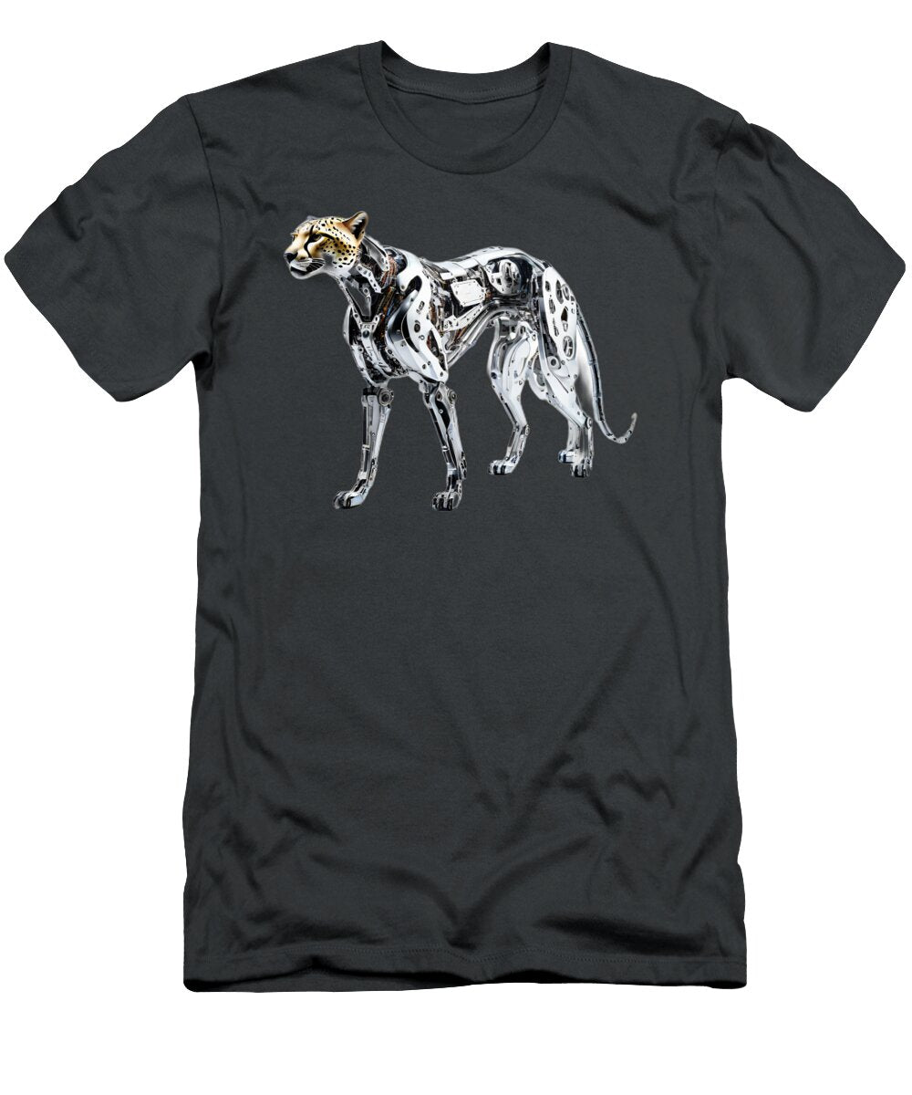 Robotic Cheetah Design Aukim Edenrose T-Shirt