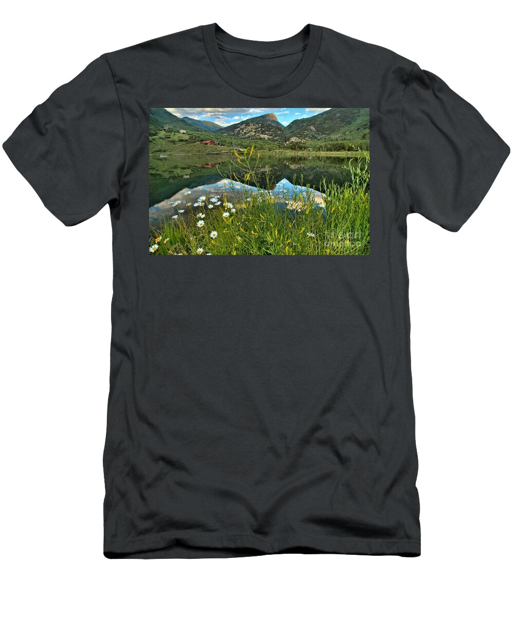 Rocky Mountain Beaver Lake Adam Jewell T-Shirt