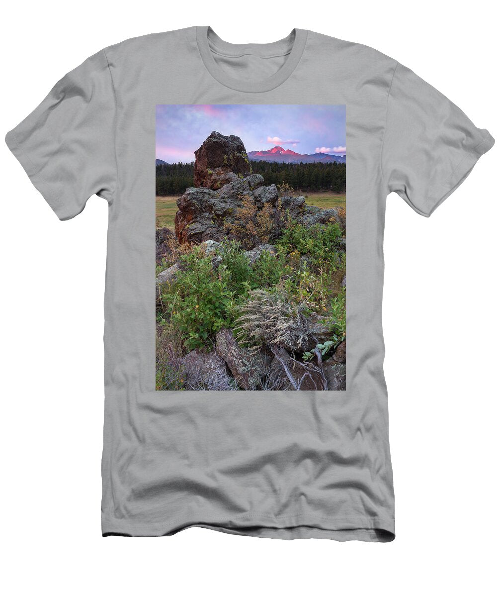 Rocky Mountain Sunrise John Vose T-Shirt