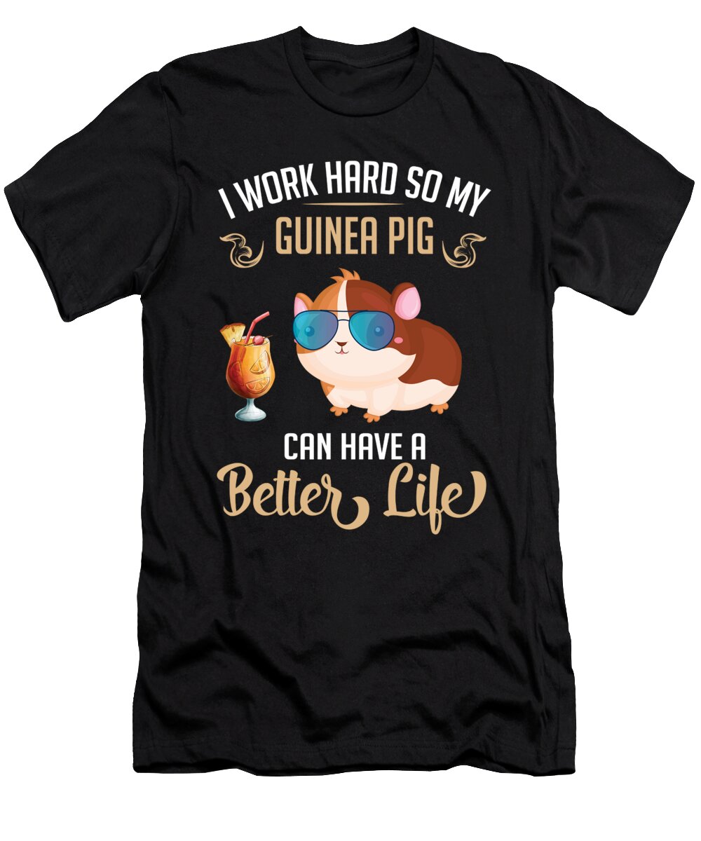 Rodent Hamster Pet Guinea Pig Lover Gift Raphaelartdesign T-Shirt
