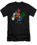 Rooster Hippie Stoner Nikolay Todorov T-Shirt