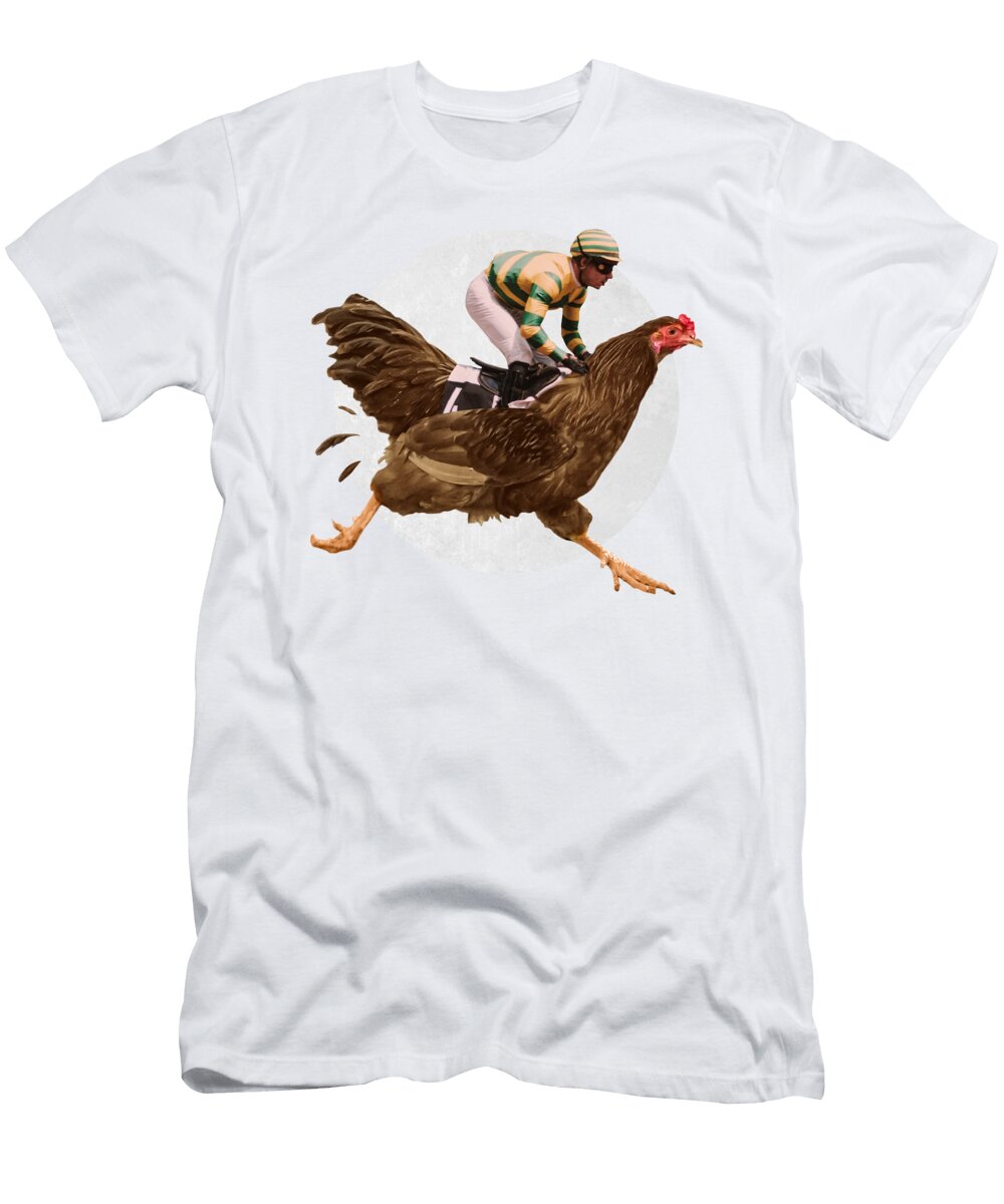 Rooster Race Me T-Shirt