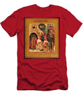 Russian Icon of the Entry Into Jerusalem Early 19th Century Moscow School T-Shirt