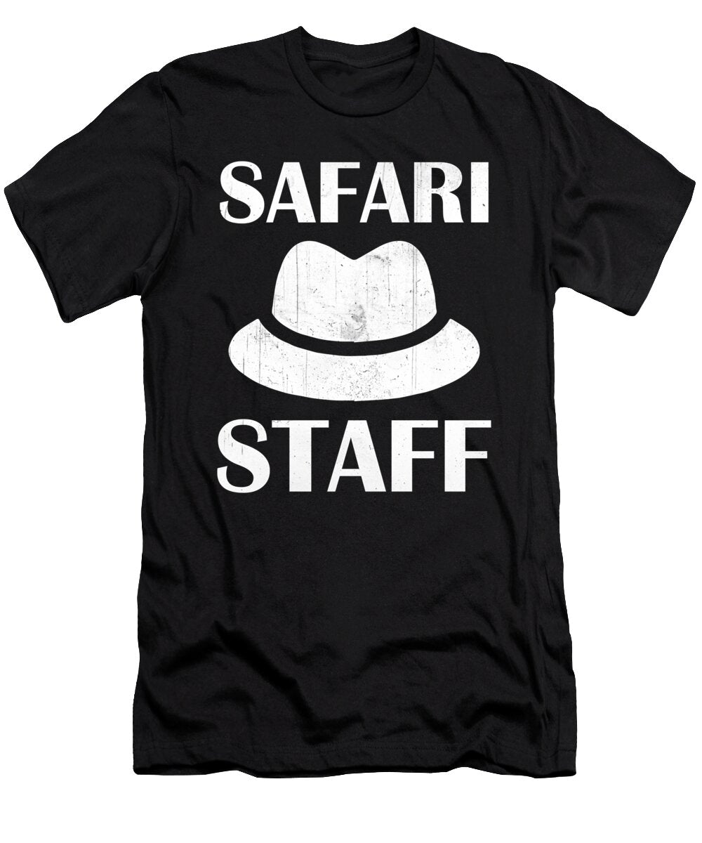 Safari Africa Wildlife Zoo Wilderness Zookeeper Raphaelartdesign T-Shirt