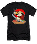 Samurai Sushi Hedgehog Japanese Food I Maki Lover Maximus Designs T-Shirt