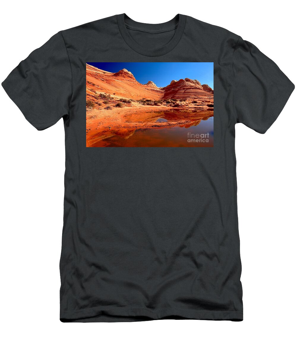 Sandbar in the Spring Pool Adam Jewell T-Shirt