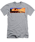 Sandstone Hills the Wave Coyote Panoramic Images T-Shirt