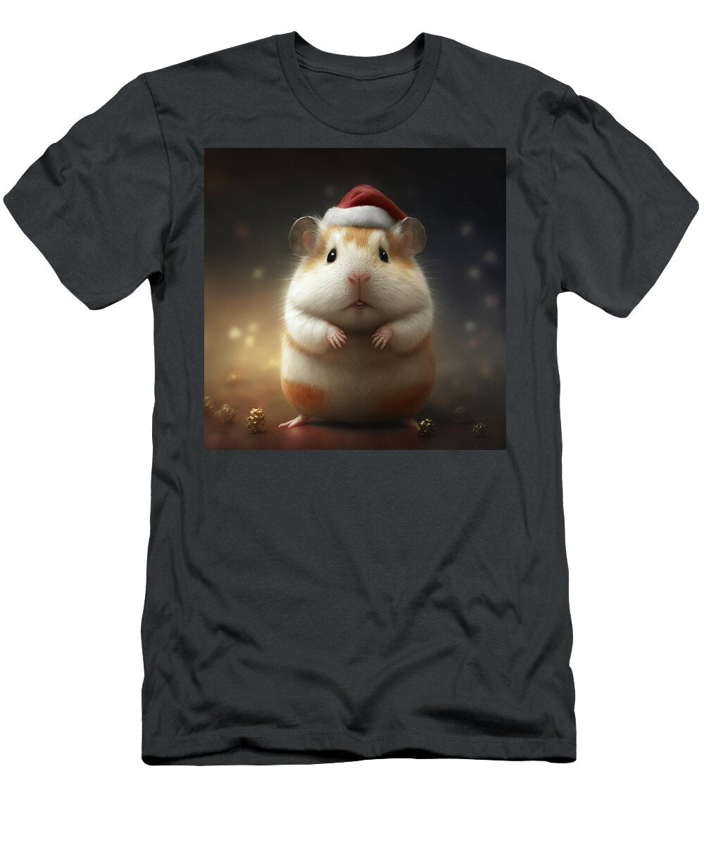 Santa Hamster Raman Bazhkou T-Shirt