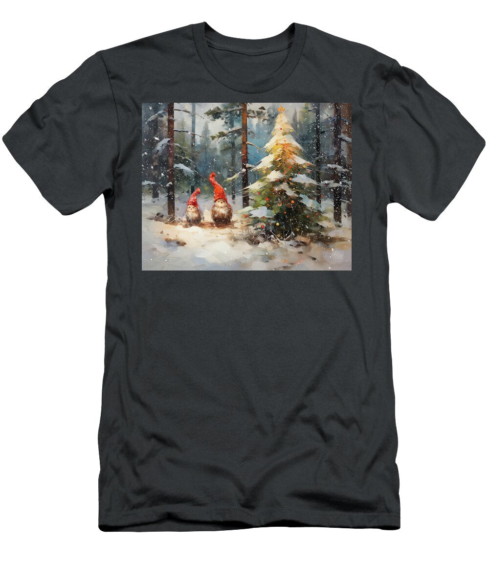 Santa Hedgehogs Tammy Wetzel T-Shirt