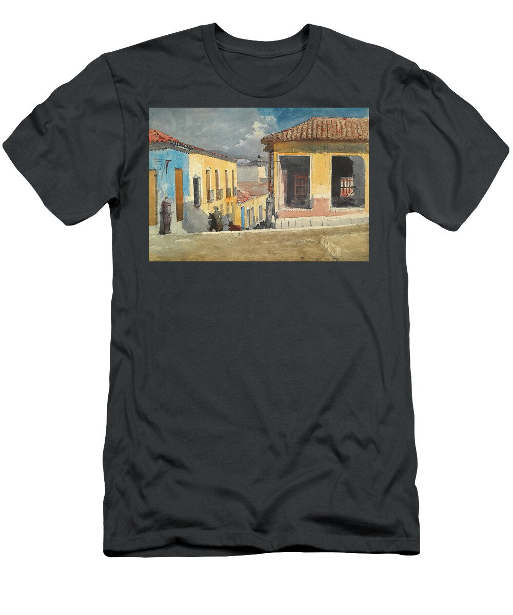 Santiago Cube Street Scene Winslow Homer T-Shirt
