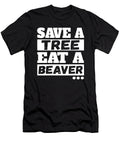 Save a Tree Eat a Beaver Jacob Zelazny T-Shirt