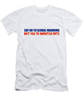 Say No to Global Warming But Yes to Hamster Pate Buckshot Storm T-Shirt