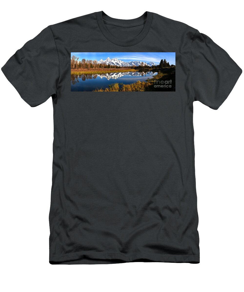 Schwabacher Snow Cap Reflections Adam Jewell T-Shirt