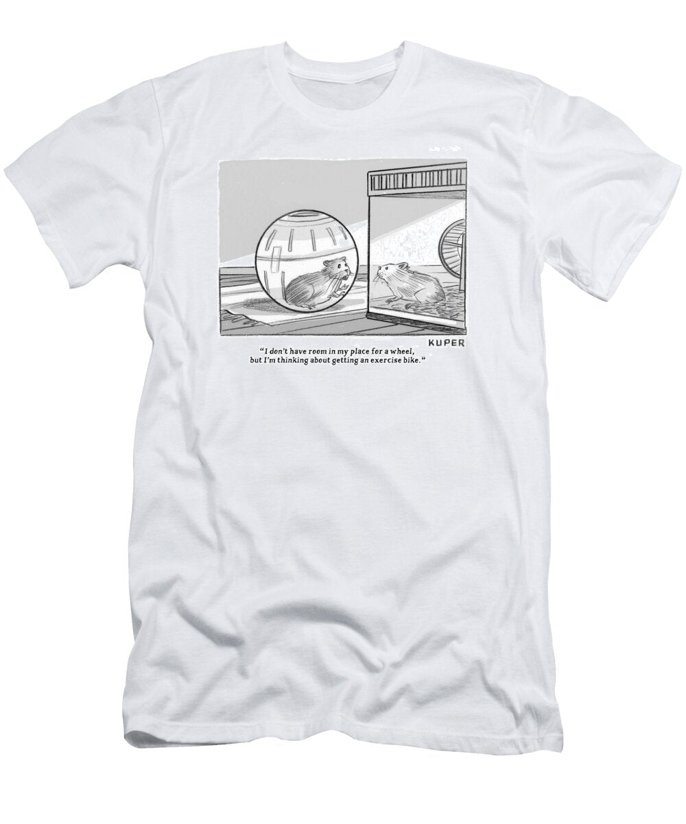 Self Isolating Hamster Peter Kuper T-Shirt
