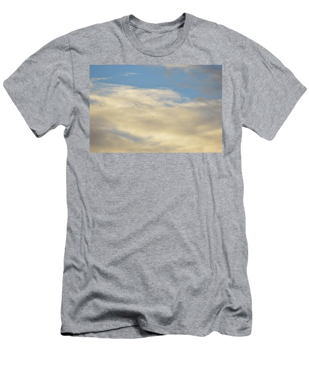 Several Birds Flying to the Clouds Johan Ferret T-Shirt