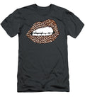 Sexy Leopard Print Lips Fashion Art Design Cheetah Print Eljay Cecelia T-Shirt