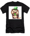 Shamrock Hedgehog Lisa S Baker T-Shirt