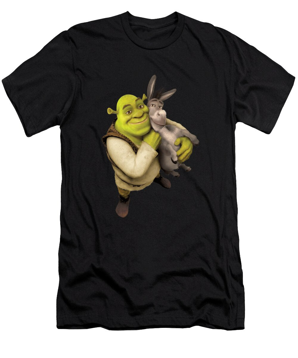 Shrek and Donkey Best Friends Funny Friends Charles Wood T-Shirt