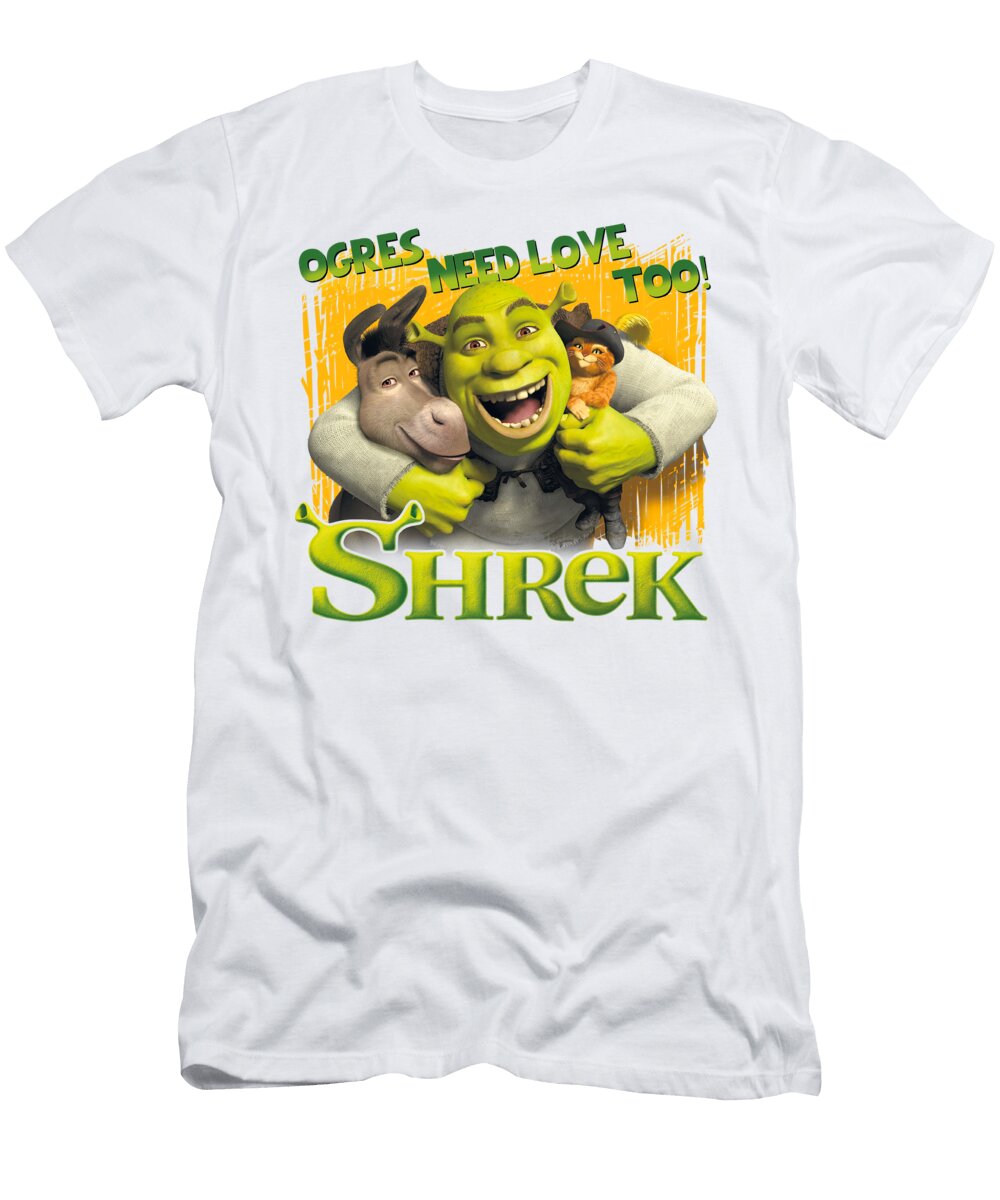 Shrek Ogres Need Love Brand a T-Shirt