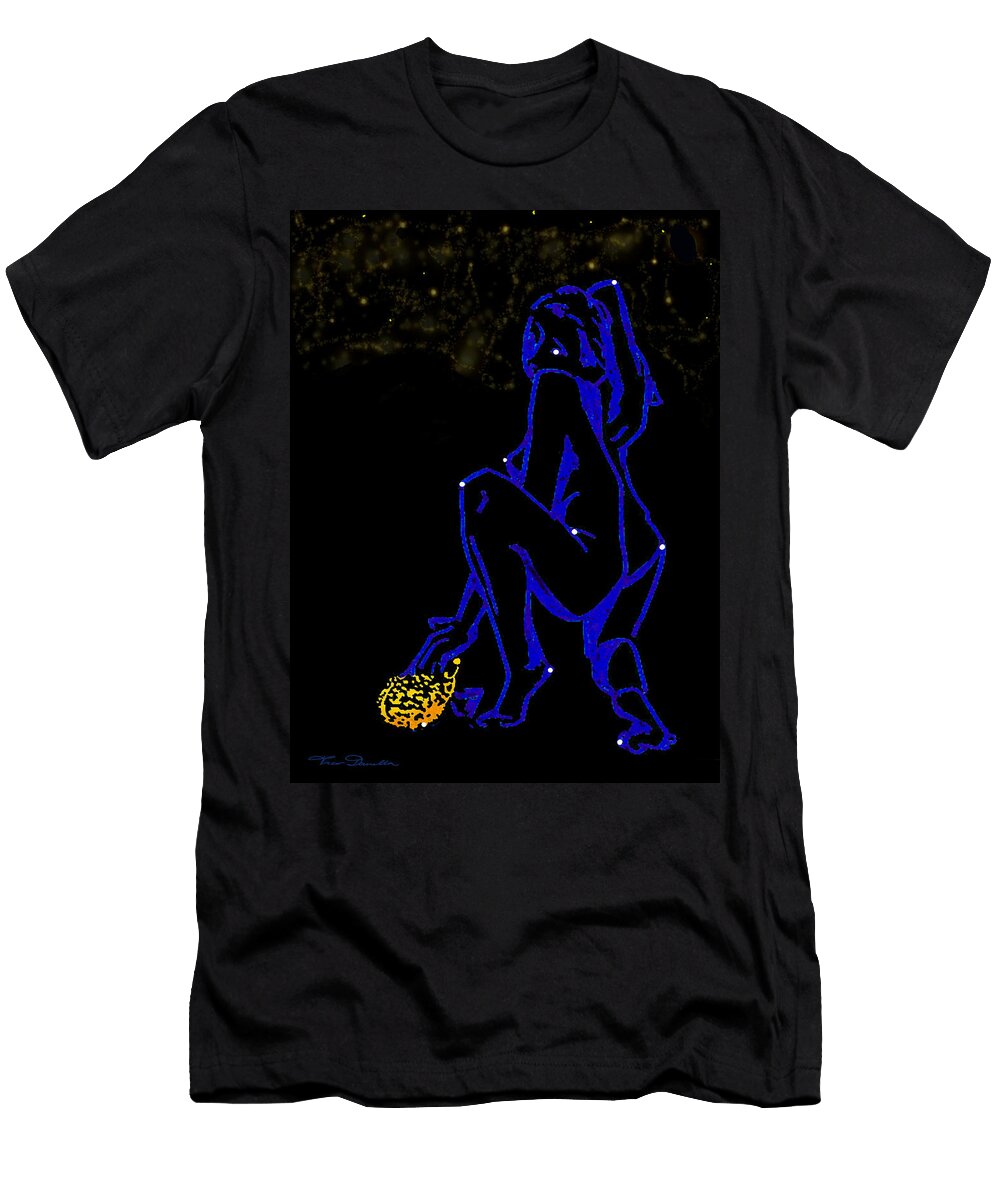 Sign of the Zodiac Hedgehog Ce 1 Theo Danella T-Shirt