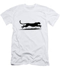 Silhouette of a Running Cheetah Joanna Redesiuk T-Shirt