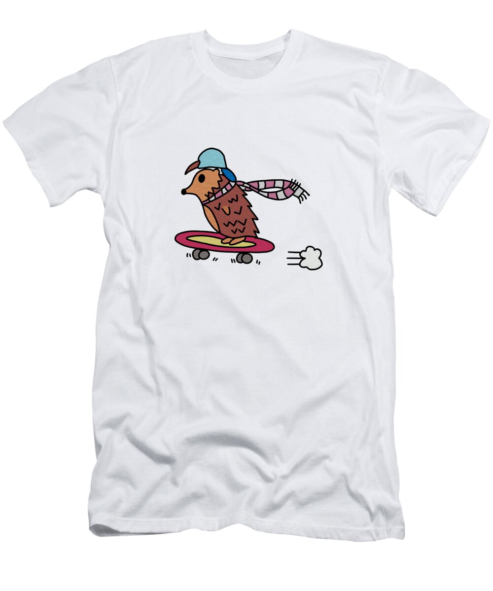 Skater Hog Anastasiya Malakhova T-Shirt