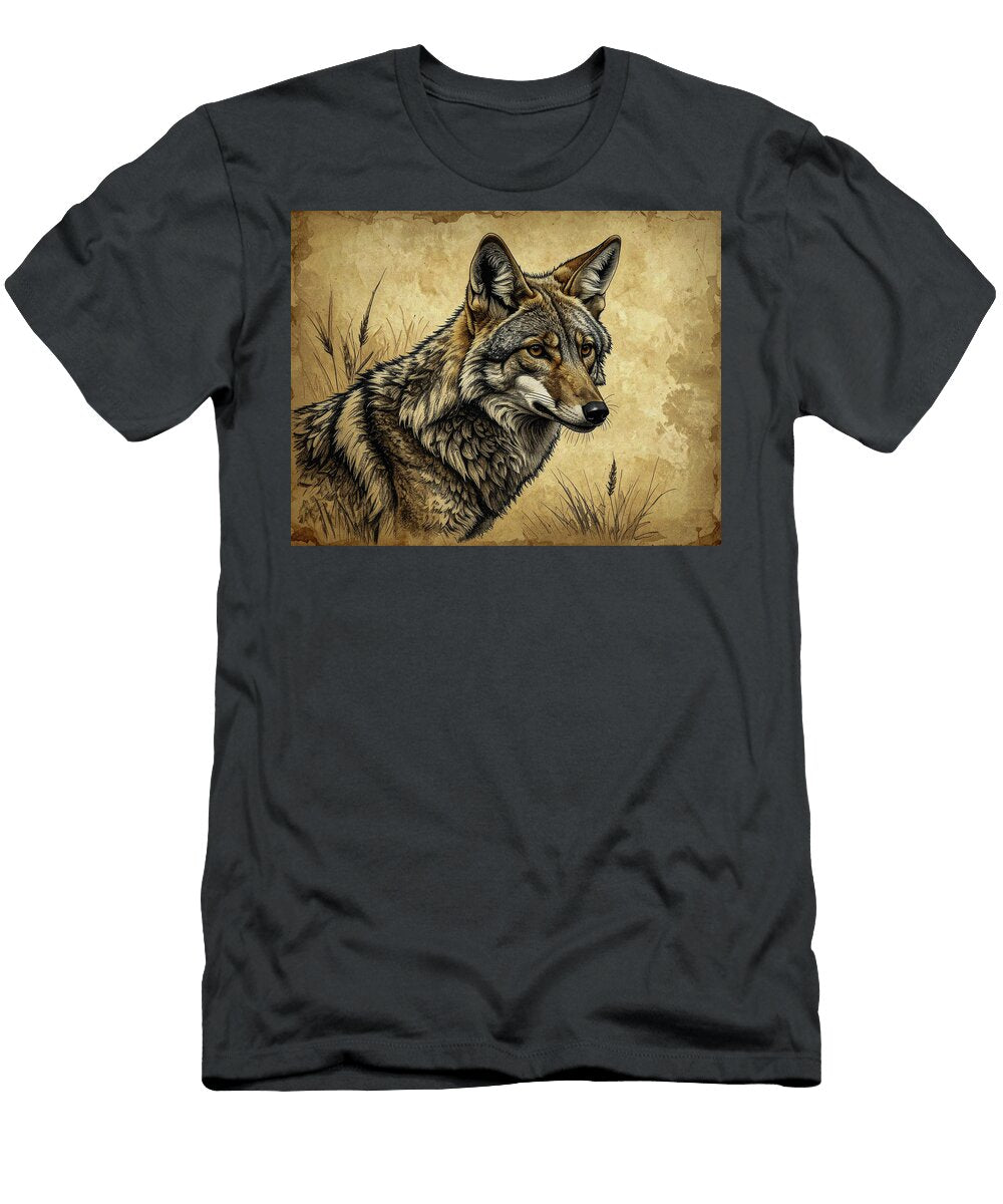 Sketch of a Coyote Susan Cain T-Shirt