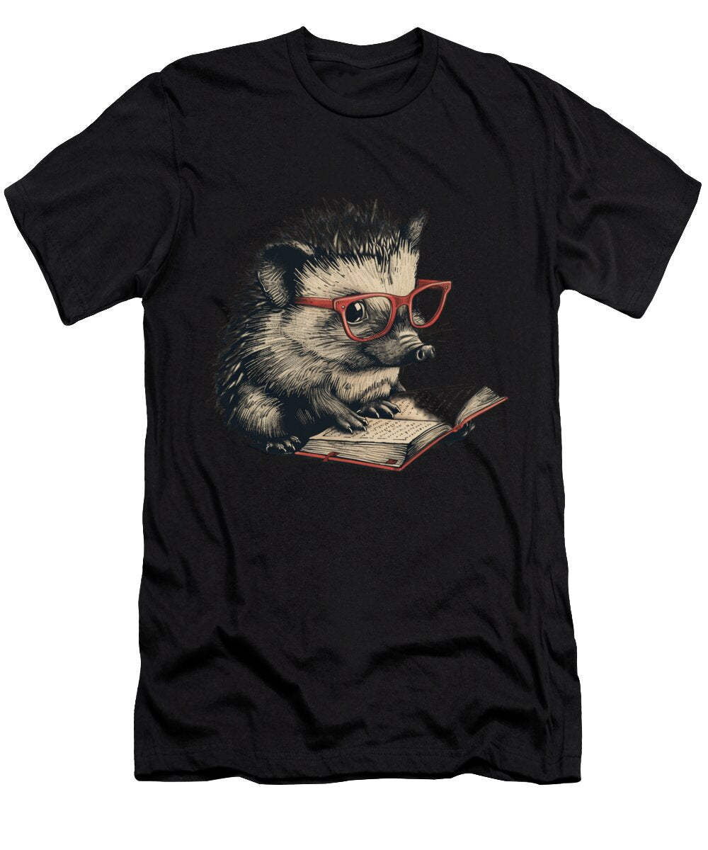 Small Hedgehog Wonders Doris Santiago Art T-Shirt