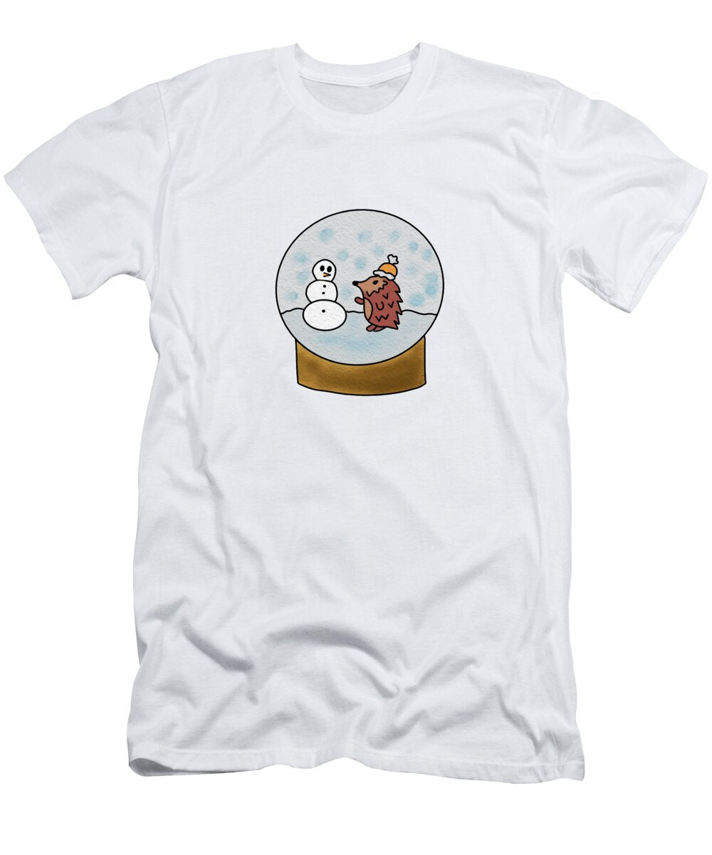 Snow Globe Day Anastasiya Malakhova T-Shirt