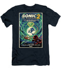Sonic 2 Minimal Movie Poster Retro Film Poster Vintage 2022 Sampadart Gallery T-Shirt