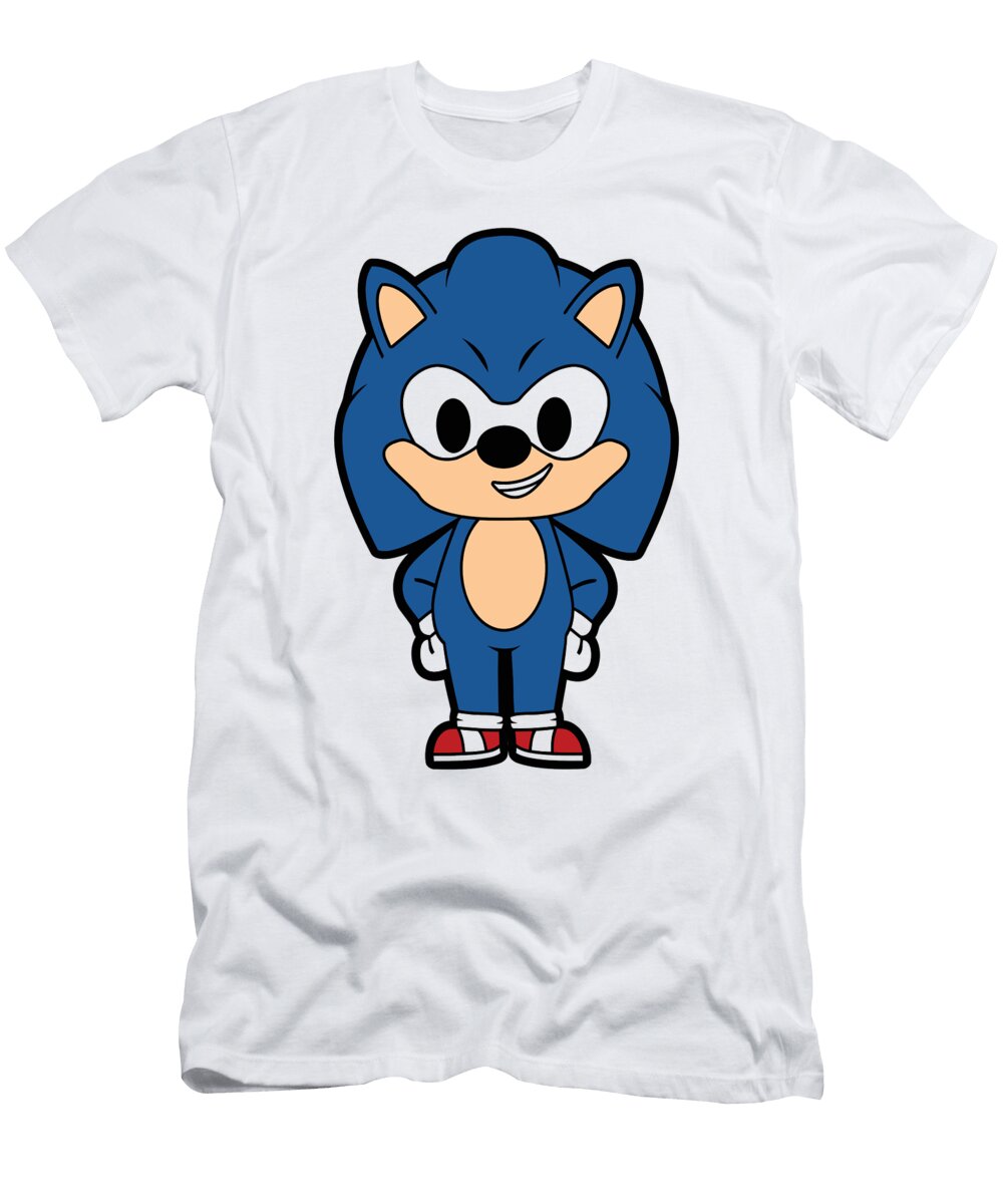 Sonic the Hedgehog Chibi Elizabeth J Campbell T-Shirt