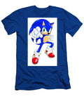 Sonic the Hedgehog in Action Pose Eddie Jones Iii T-Shirt