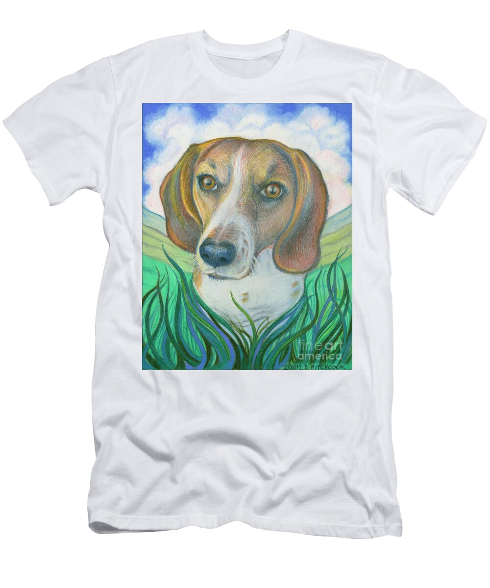 Soul Portrait of Kallie Debra a Hitchcock T-Shirt