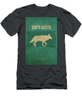 South Dakota State Facts Minimalist Movie Poster Art Design Turnpike T-Shirt