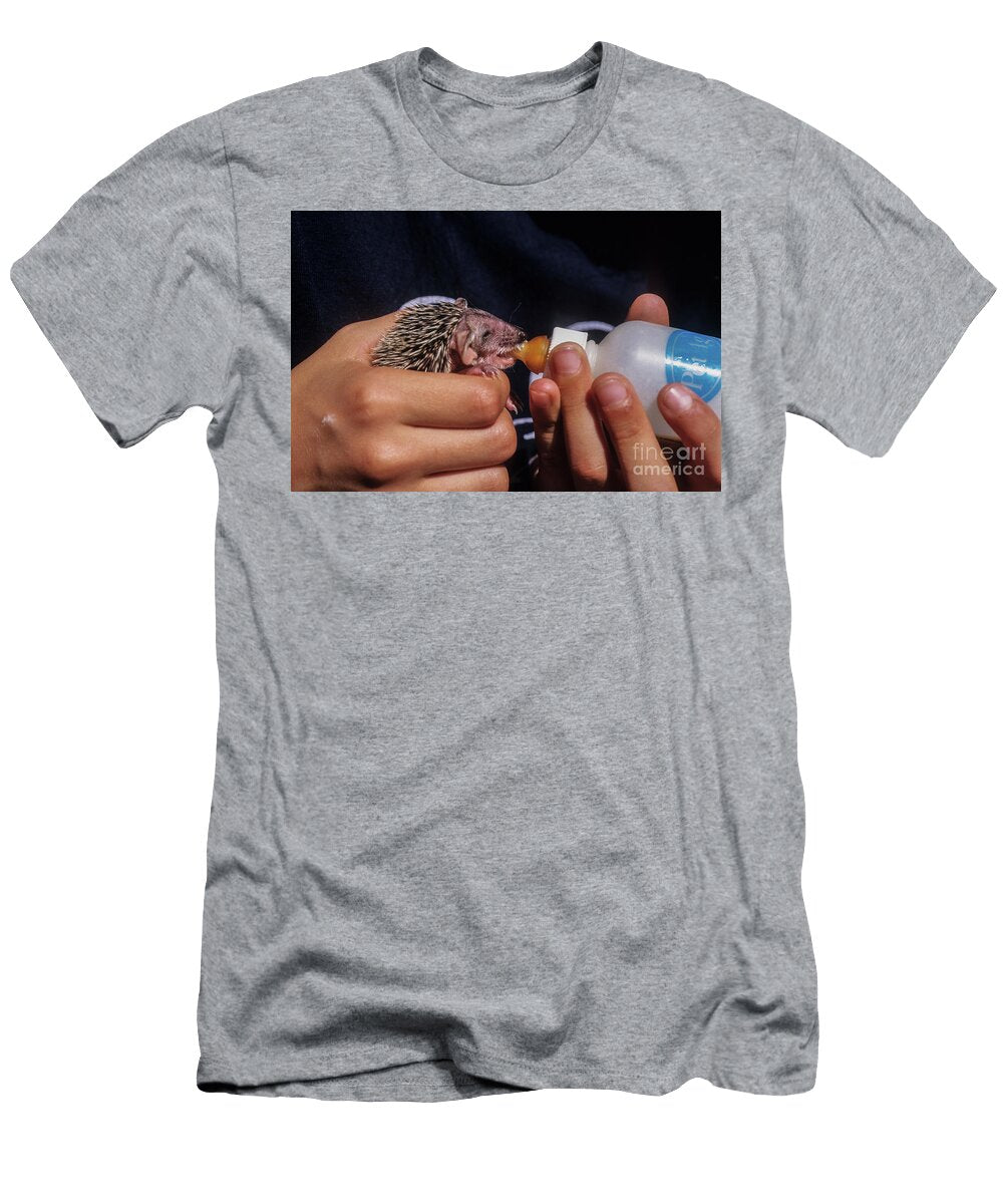 Southern White Breasted Hedgehog Erinaceus Concolor M Eyal Bartov T-Shirt
