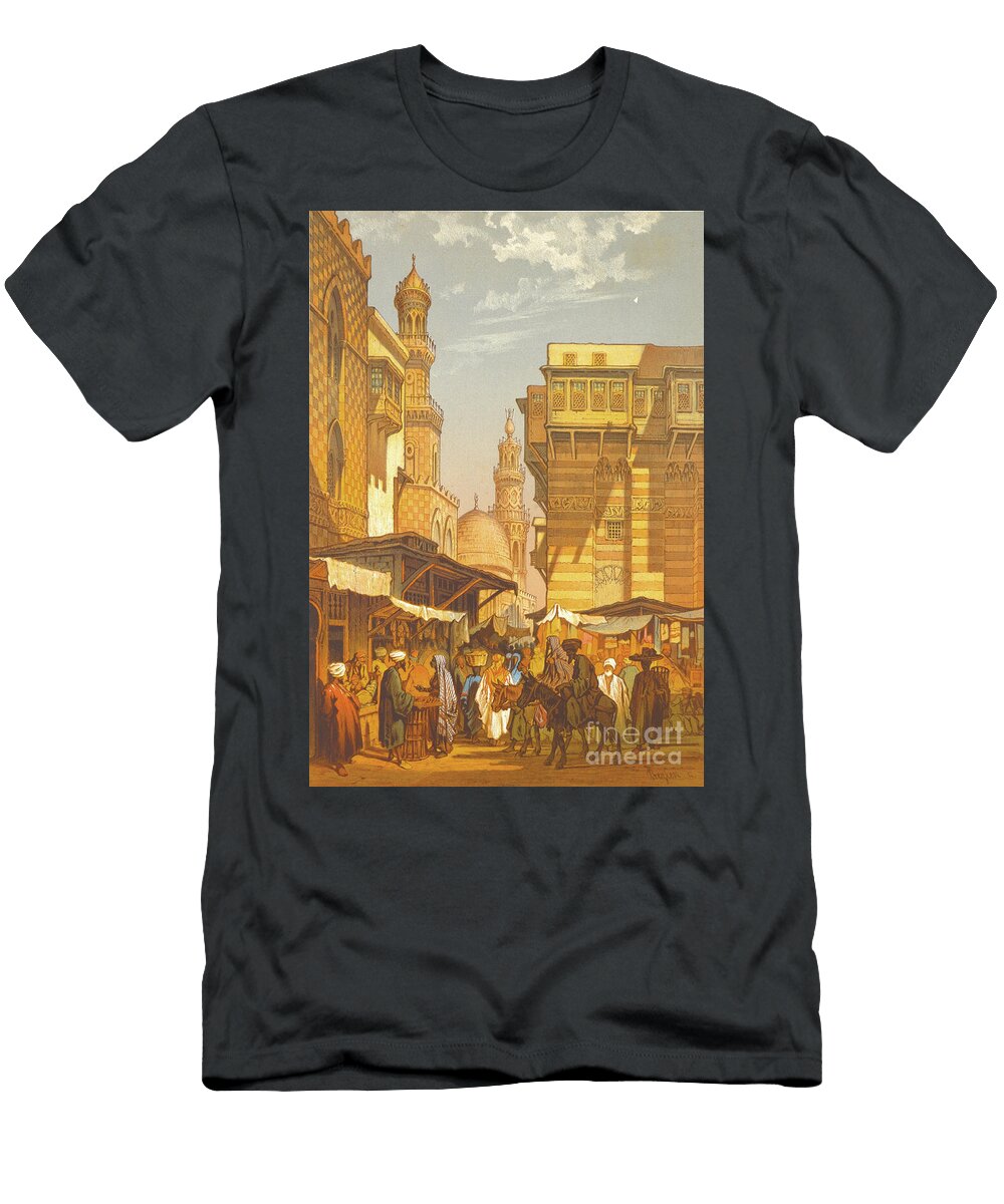 Souvenir Du Caire 1862 Amadeo Preziosi T-Shirt