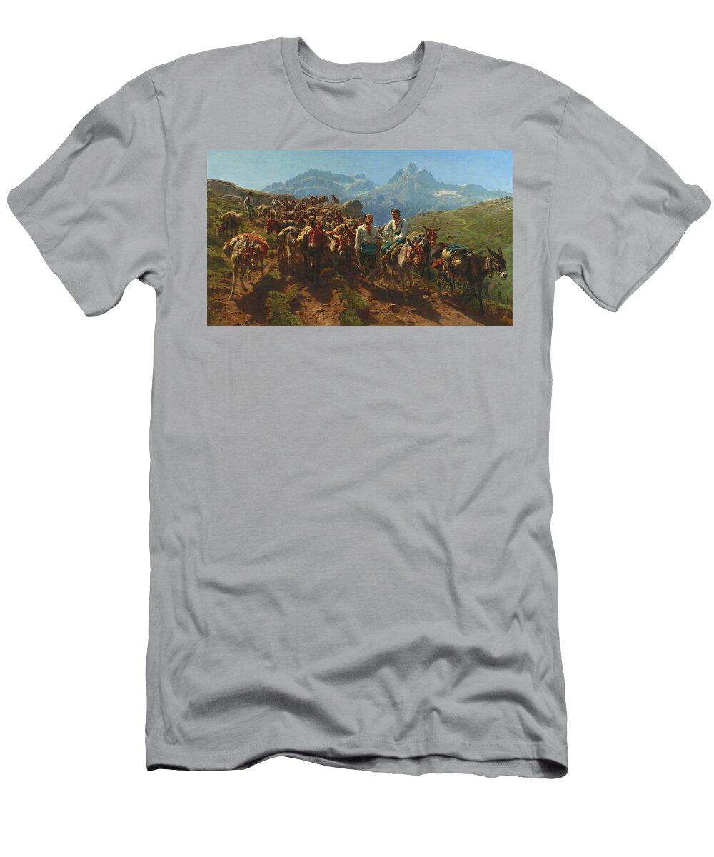 Spanish Muleteers Crossing the Pyrenees Rosa Bonheur T-Shirt