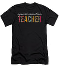 Special Education Teacher Leopard Teaching Appreciation Jensen Cena T-Shirt