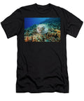 Spotted Porcupinefish Swimming Over a Reef Hawaii Pacific David Fleetham Natureplcom T-Shirt