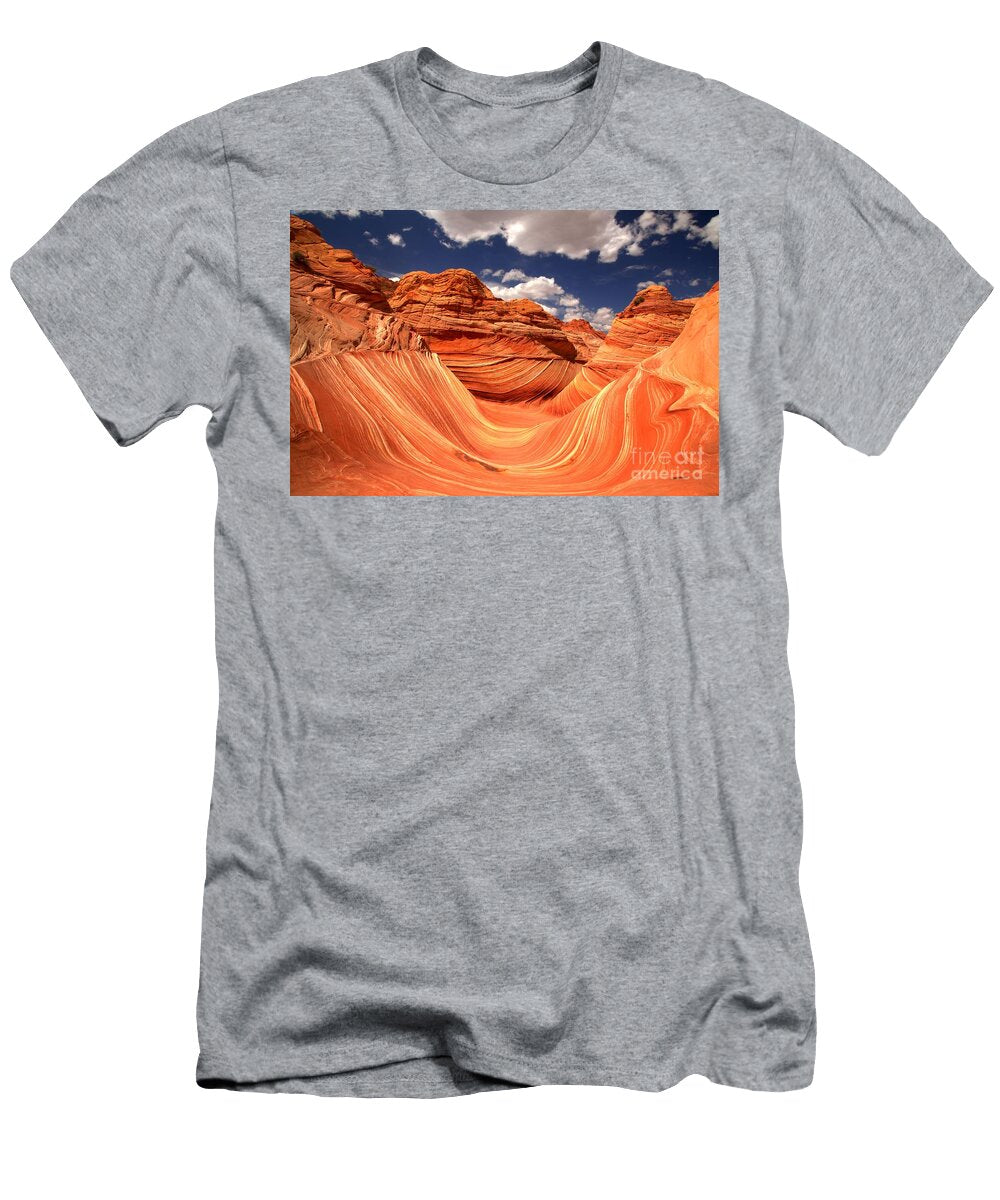 Spring Clouds Over the Wave Adam Jewell T-Shirt