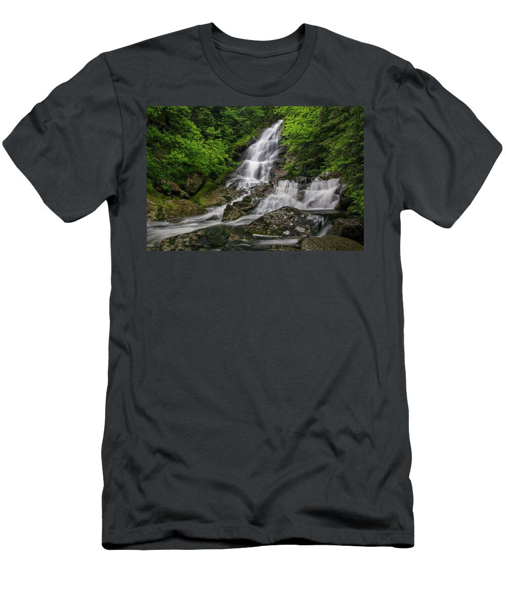 Springtime At Beaver Brook Cascade 2 Chris Whiton T-Shirt