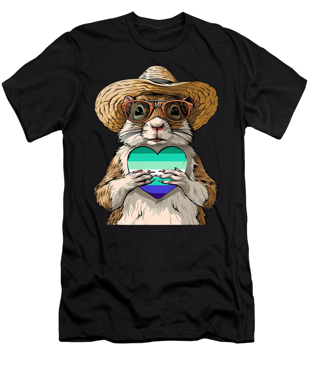 Squirrel Lgbtq Mlm Pride Gay Male Flag Lgbt Coami Tacti T-Shirt