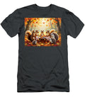 Squirrels Autumn Feast Lois Churchward T-Shirt