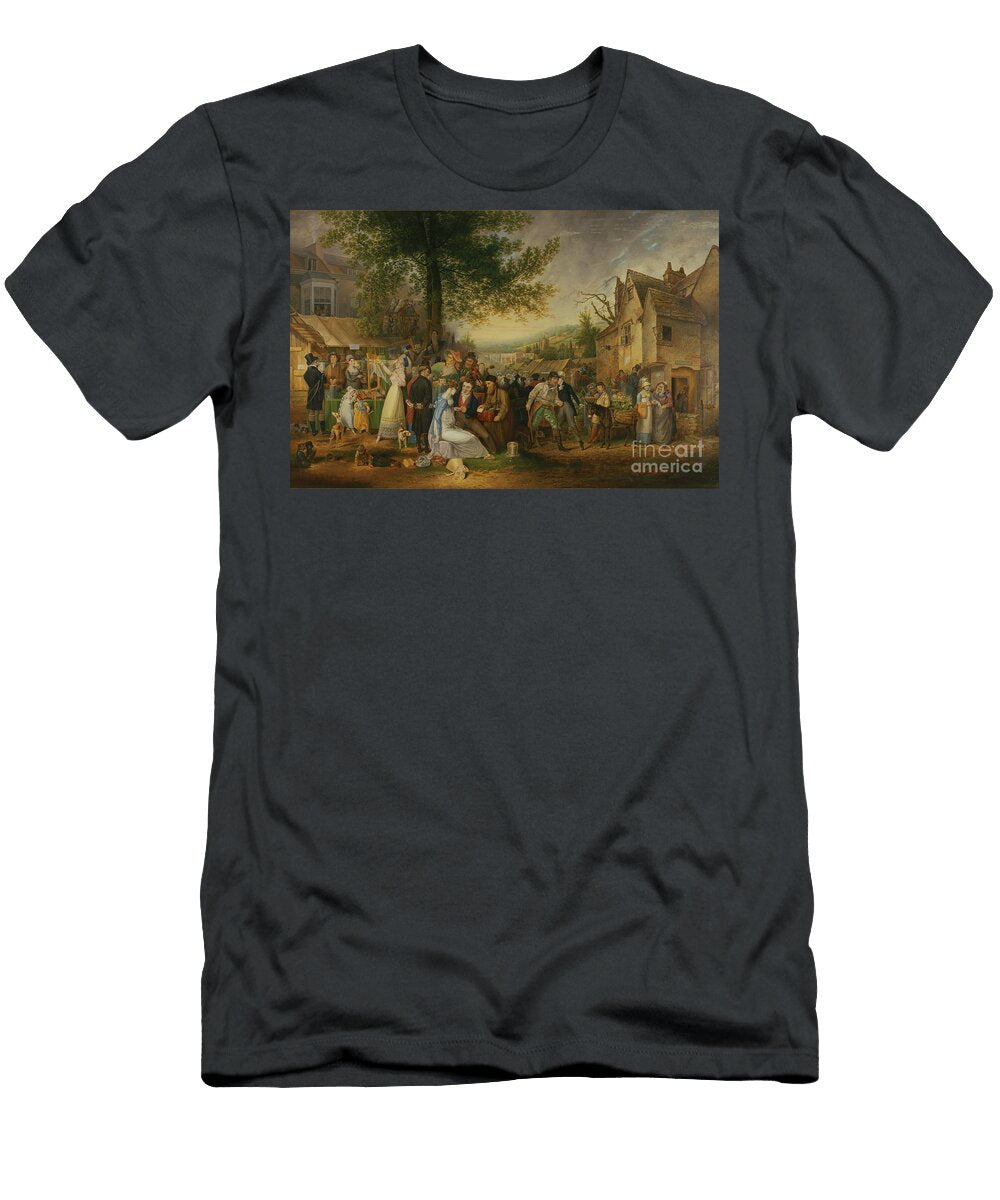 St Jamess Fair Bristol 1824 Samuel Colman T-Shirt