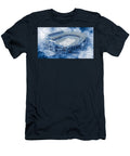 Stadium Blueprint Art Engineering Drawing of a Sports Venue Hugo Boyle T-Shirt