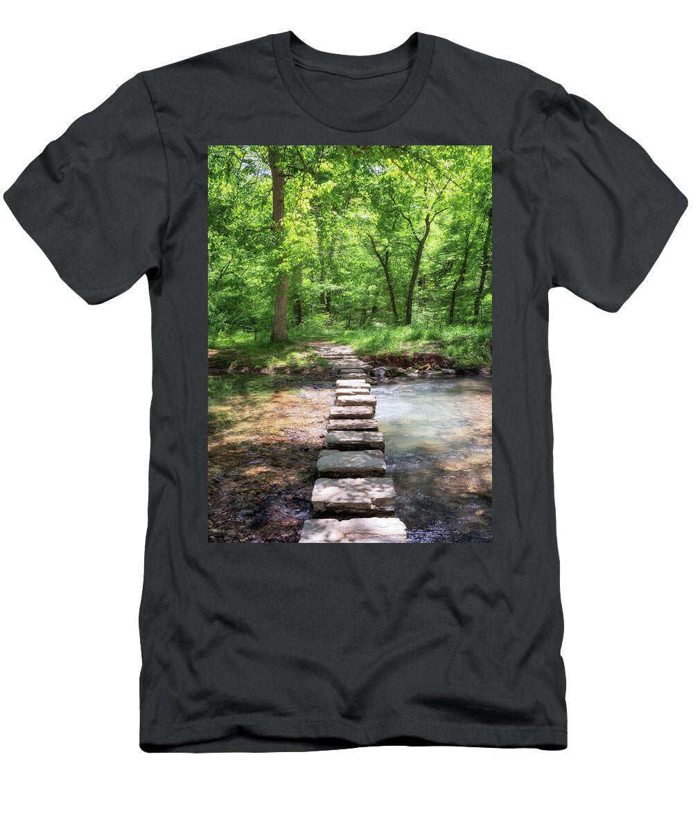Stepping Stones to Rock Springs Susan Rissi Tregoning T-Shirt