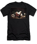 Still Life with Animals Hens and Hamsters 17th 18th Century Giovanni Agostino Cassana T-Shirt