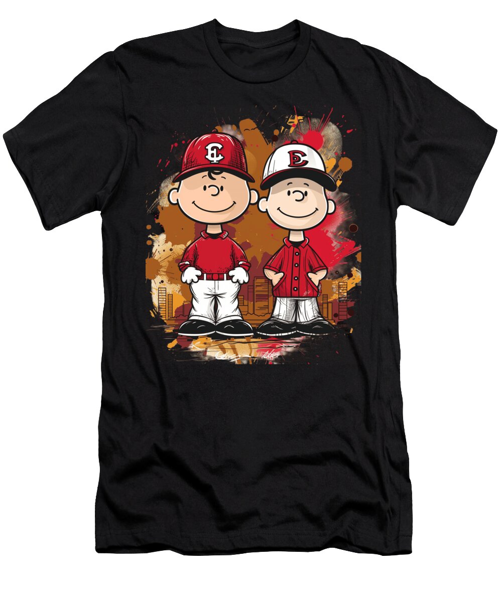 Stitch Vs Diamondbacks Big League Blue Robertz Schuler T-Shirt