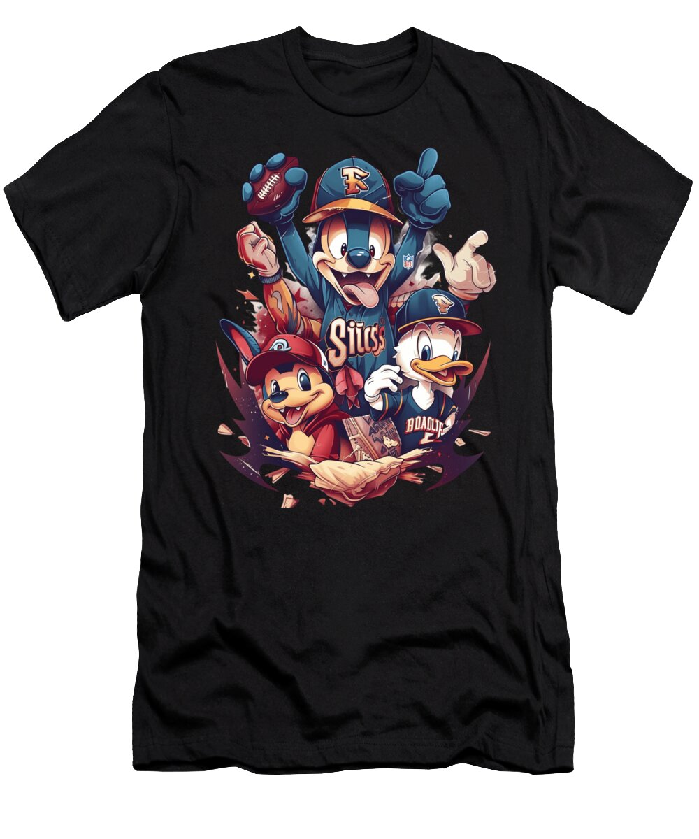 Stitch Vs Diamondbacks Grand Slam Galactic Robertz Schuler T-Shirt